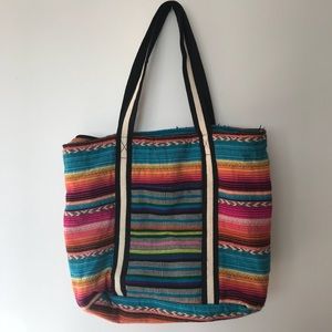 Colorful boho bag
